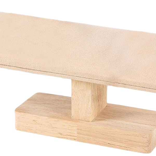 1/2 Bärbar Watch Display Stand Smycken Towers för sovrum Yellow 20 x 6 x 8cm 1Set
