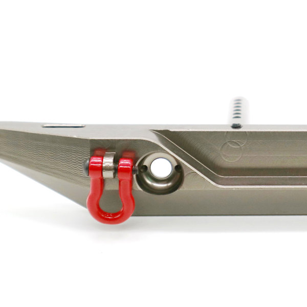 1/2/3/5 främre bakre stötfångare Antikollisionskort för AXIAL SCX10 red 1Set