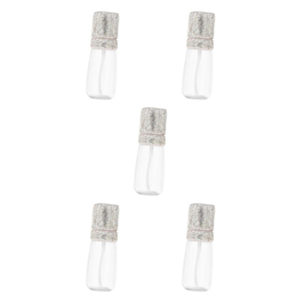 1/2/3/5 vätskebehållare 60 ml behållare Snygg liten resa White 12 x 4cm 5Set
