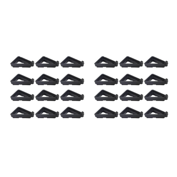 1/2/3/5 12 stycken Lätt och bärbar pottålösning för Large black 2Set
