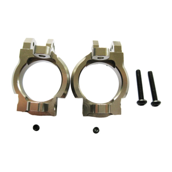 1/2/3/5 2pack/lot Aluminium främre C-nav hjulblock för axial Titanium 5Set