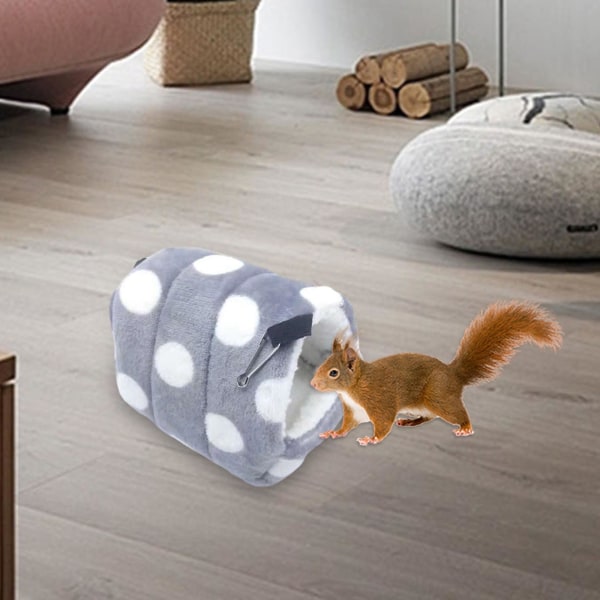 1/2/3 Hamster Bed Cave Mysigt Hamster House Vila Sovbo för White Gray 8x8cm 1Set