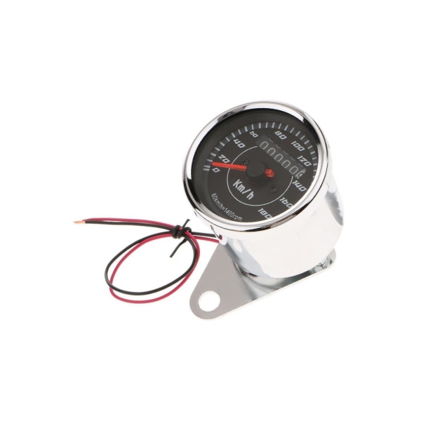 1/2/3 Motorcykel LED Bakgrundsbelysning Vägmätare + Hastighetsmätare Dual Gauge 2Set
