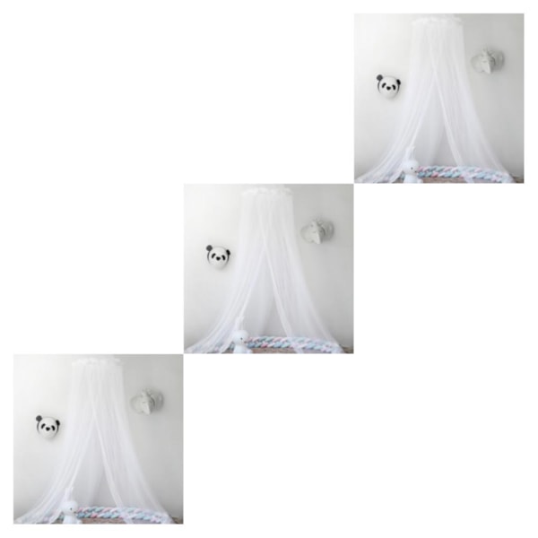 1/2/3 Andas och lätt att installera Nät för effektivt white 3PCS