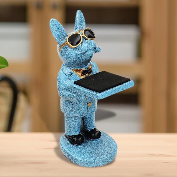 1/2 För Creative Watch Display Stand Organizer Resin Desktop Dog 1Set