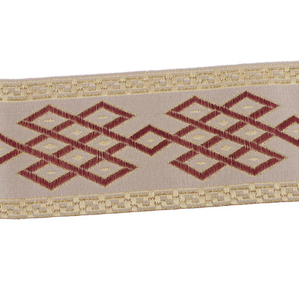 1/2/5 5 meter etnisk stil Jacquard Trim Ribbon Gardin 1Set