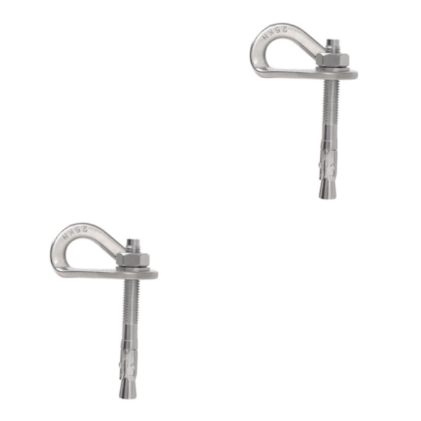 1/2/3 Heavy Duty Klätterhängare och För Bolt för utomhusbruk 2Set