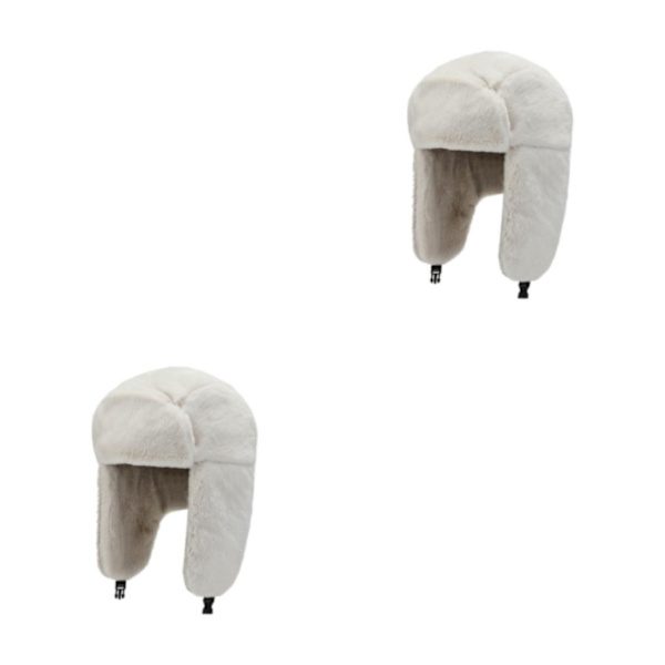 1/2 polyester skidhatt hållbarhet och utsökt hantverk vinter white 2Set