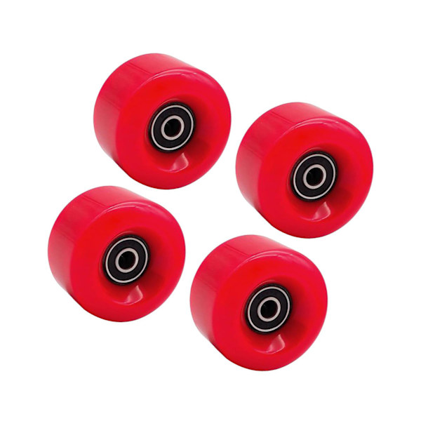 1/2/3 Inline Skate Wheel PU Slitstarka 58 mm 82A hjul Red 58x58x32mm 1Set