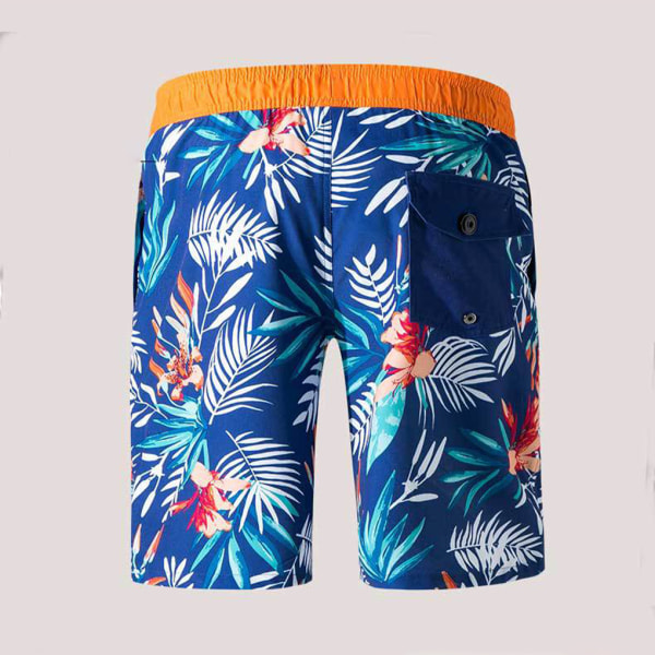 Beach Shorts Pojkar Sommar Shorts Byxor Casual Style Byxa Blue M