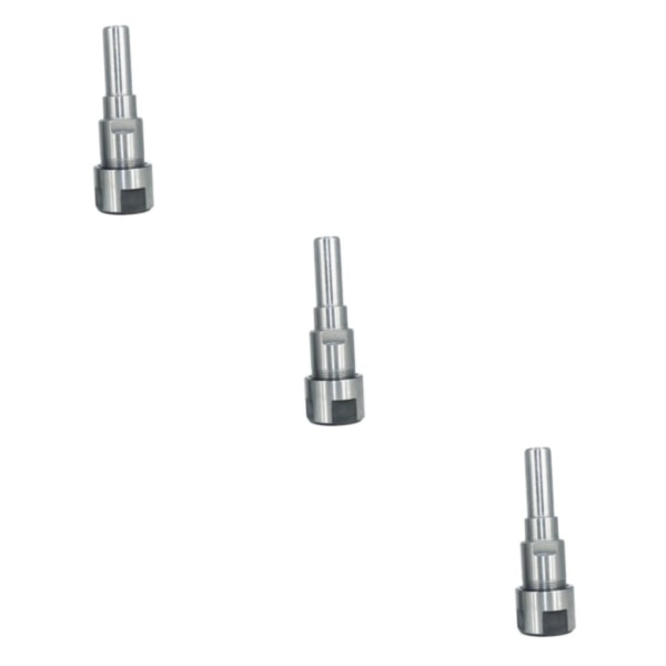 1/2/3/5 Diameter Shank Router Collet Extension För Chuck Hållare Silver 12mm 3Set