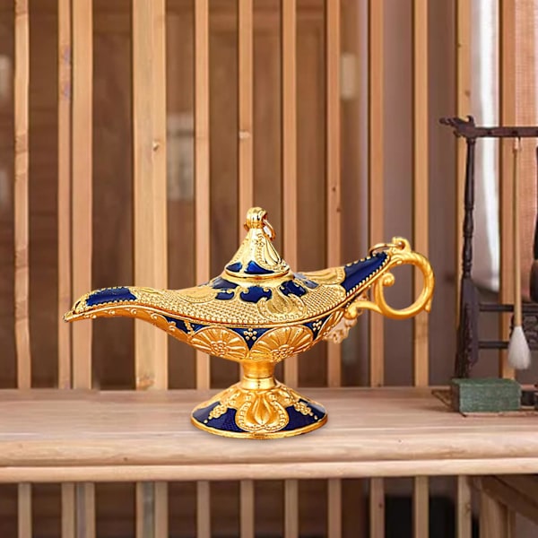 1/2/3/5 Aladdin Lamp Genie Costume Light Art Craft Classic Gold Dark Blue 8.5x3x3.5cm 1Set
