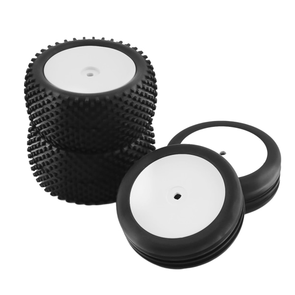 Gummi RC bilhjul hjul hjuldäck för SRX2 1:10 fordon