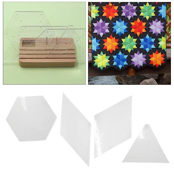 1/3 4st/ set Quiltlinjalmall För Patchwork Tailor 1Set