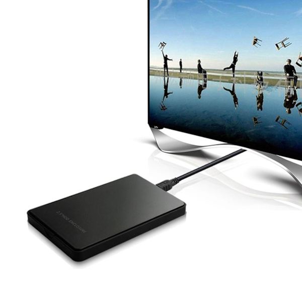 1/2/3/5 Portabelt hölje USB 2.0 för för bärbar dator Black 12x7.6x1.3cm 1Set