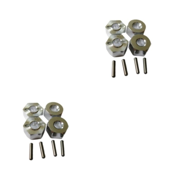 1/2/3/5 4MM hjulfäste för 1/14 LC larvband Hög precision 4MM silver 2Set