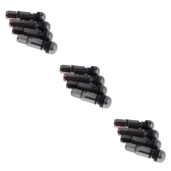 1/2/3/5 4 st Bil Slanglösa Hjul Dammlock Däckventilstammar Gray 3Set