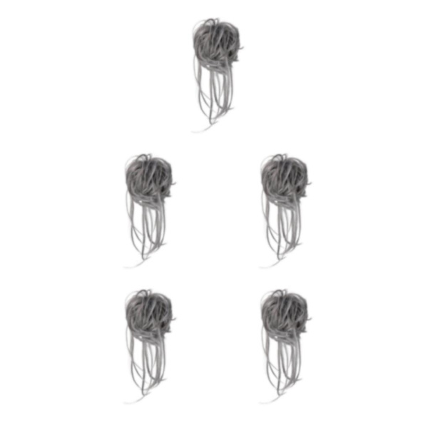 1/2/3/5 Fiber hästsvansbulle Multipurpose Frisyr Viktigt för 6/60b 5Set