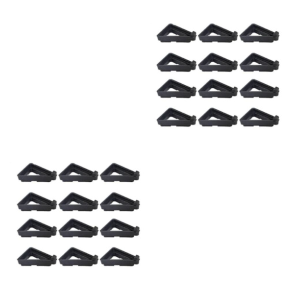 1/2/3/5 12 stycken Lätt och bärbar pottålösning för Large black 2Set