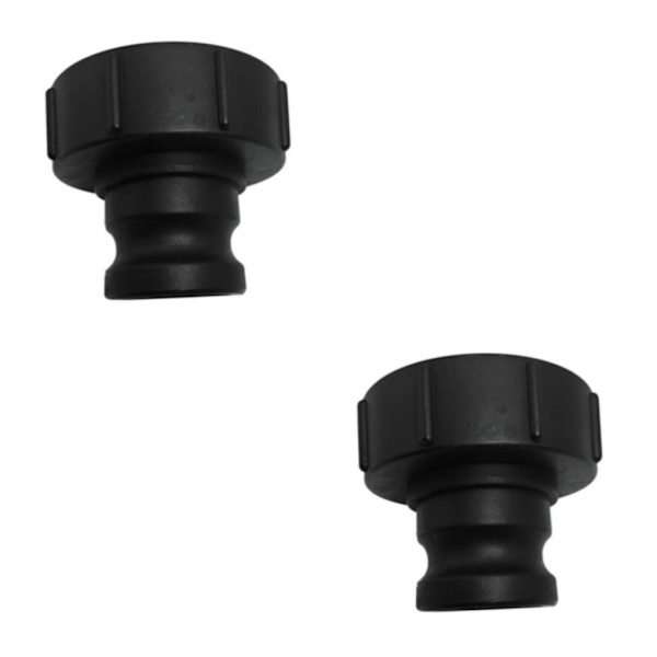 1/2 IBC Vattentank Adapter Tote Slang Snabbkoppling till 2 tum 2PCS
