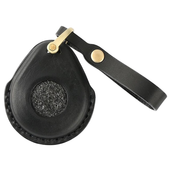 1/2/3/5 cover PU-läder Söt passform för motorcykelpojkvän Black 2Set