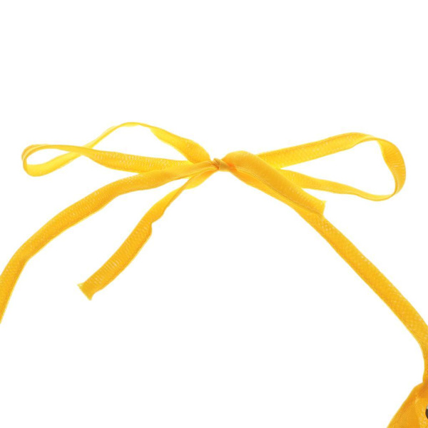 1/2/3 Magdanskostymer BH Halter Top Sequin Performance Yellow 1Set