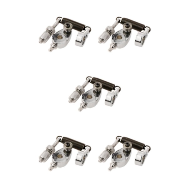 1/2/5 Enkel 1 set trumfotpedalfjädrar Cam för trumma 5Set