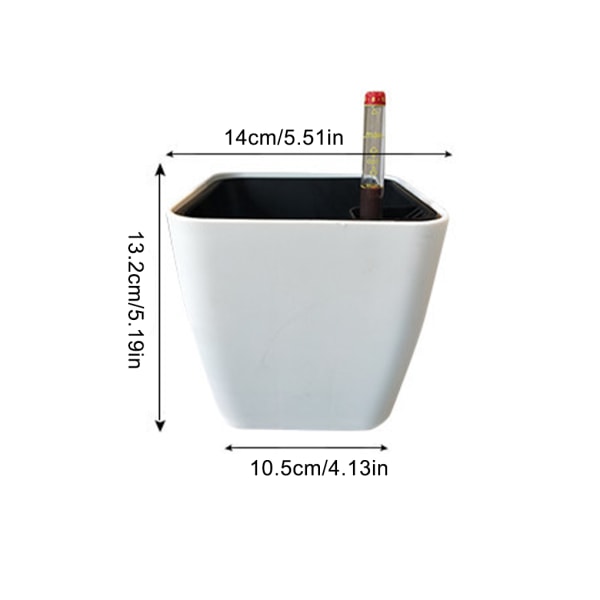 1/2/3 Snygg blomkruka Garden S Skönhet med innovativ växt gray 14*13 *10.5 1 Pc