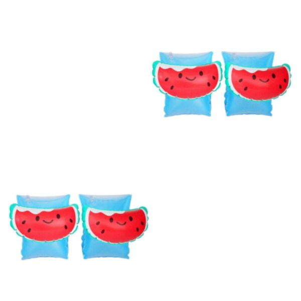 1/2/3/5 2x uppblåsbara armband för barn simärmar flyter Watermelon 15x15x1cm 2Set