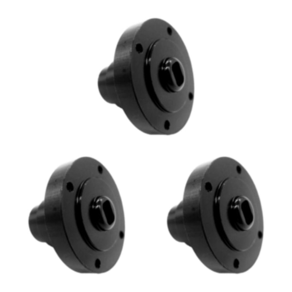 1/2/3/5 aluminium Diff direktaxel Diff- case för 1/10 AXIAL SCX10 Black 3Set