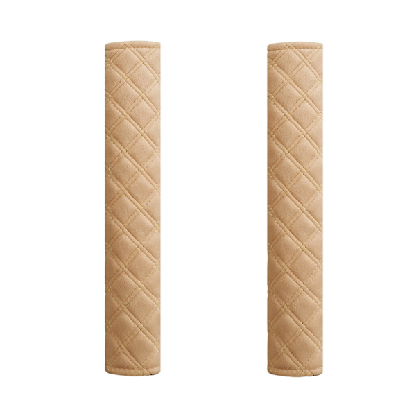 1/2/3/5 2 stycken Supermjuka, mjuka bilkåpor Ingen blekning Ingen fällning beige 33CM 1Set