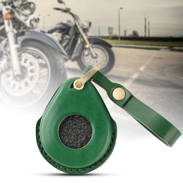 1/2/3/5 cover PU-läder Söt passform för motorcykelpojkvän Green 1Set