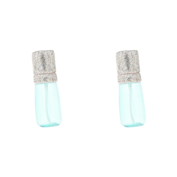 1/2/3/5 vätskebehållare 60 ml behållare Snygg liten resa Blue 12 x 4cm 2Set