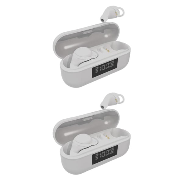 1/2/3/5 Bluetooth Headset Invisible True Wireless Handfree för Gray TWS 2Set