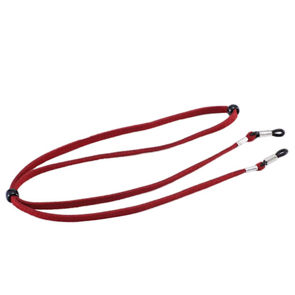 2/3/5 Glasögonrem Non- För Slip Stretchy Universal Rope Red 26.77 Inch 5Set