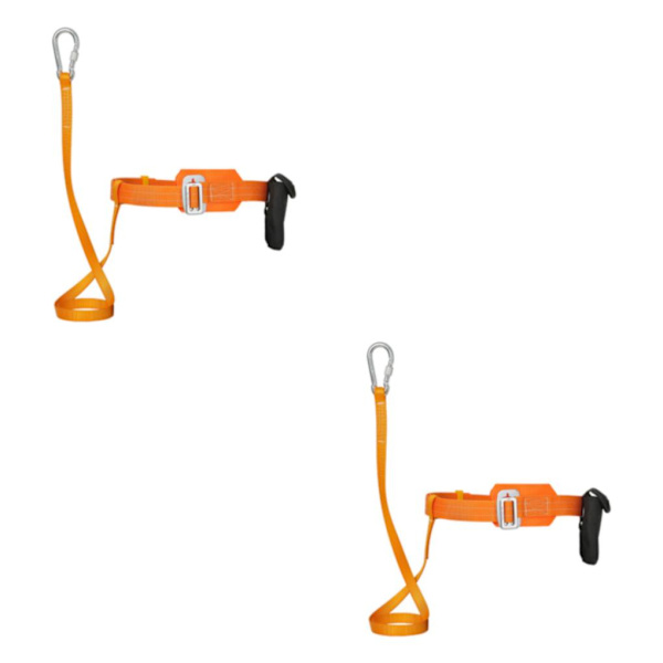 1/2 med lanyard fallskyddsbälte med verktygsväska Style 1 2PCS
