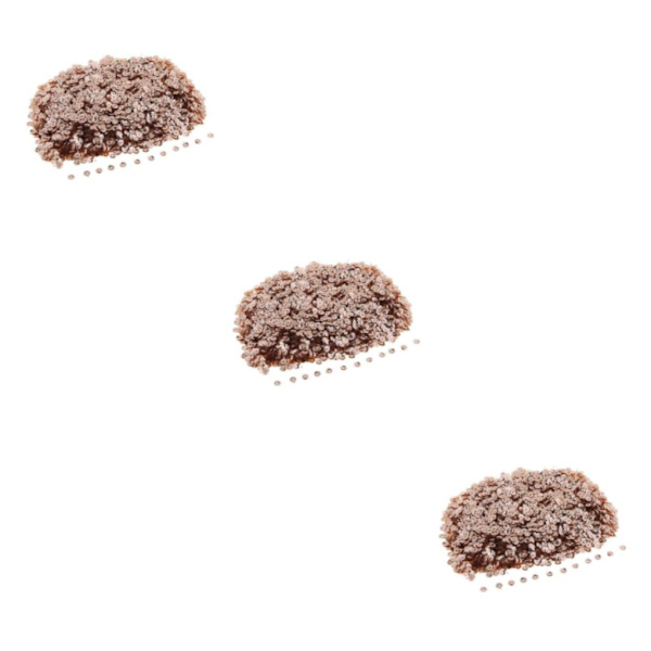 1/2/3 Blommor Lös kopp Paljetter Pailletter Sy Bröllopshantverk Rose Gold 6mm 3Set