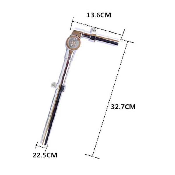 Trumhållare Montering Display Bracket Hårdvara för Tom Drum DIY Universal Ball Stand