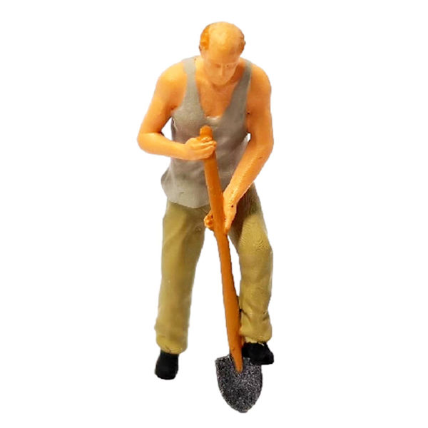 1/2/3/5 Realistiska 1/64 målade figurer för DIY-projekt Sand 1:64 1Set