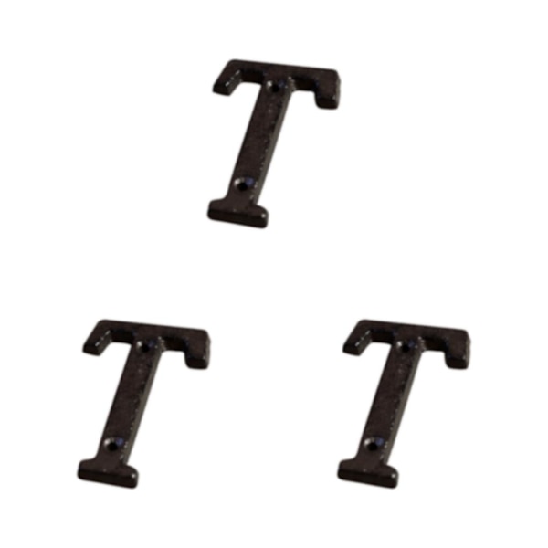 1/2/3/5 metall husnummer plakett Hållbar och rostsäker dörr B17--T 3Set