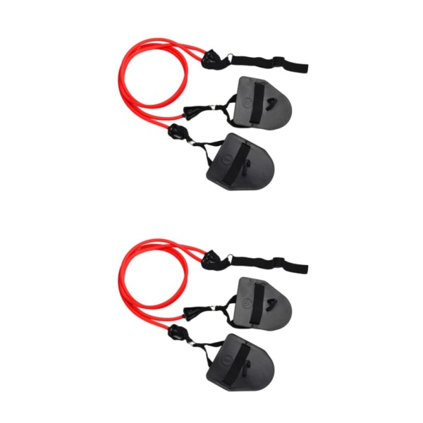 1/2/3/5 Motståndsband för simning För Armtränare för För Red 30lb 2PCS
