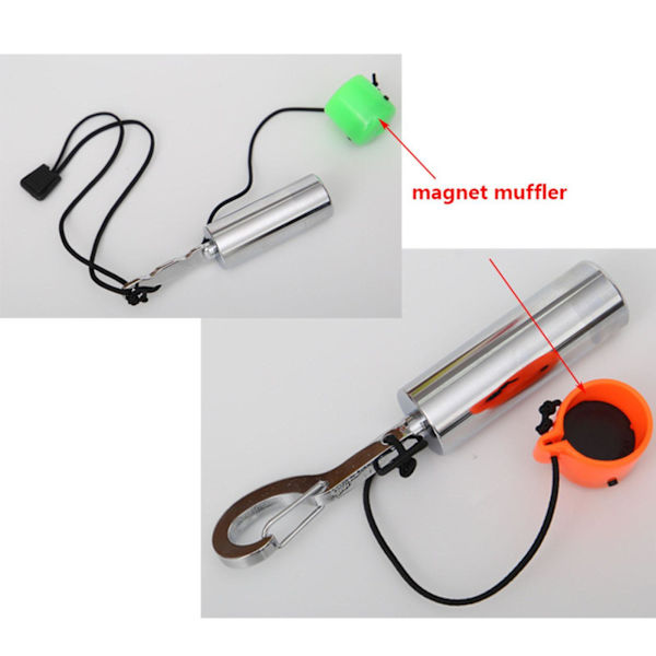 1/2/3 Dyksäkerhetstank Rattle Stick Signal Bell med handled Rope Type 12.3cm 15.2cm 1Set