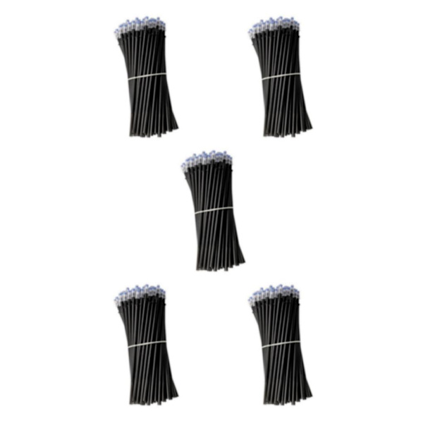 2/3/5 20 st värmeraderbara gelpennapåfyllningar för skrivskräddare Black Refill Length About 13cm 5Set