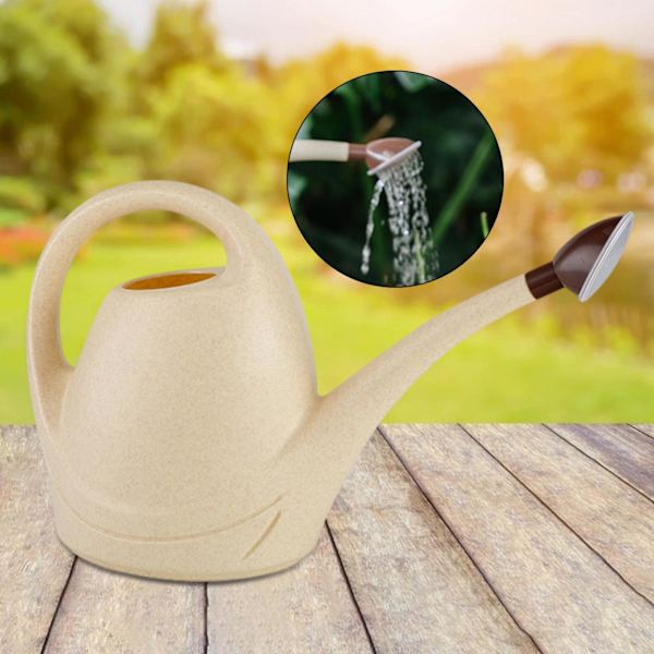 Lång vattenkanna 3,5L för krukväxter inomhus utomhus Yellow 18cm