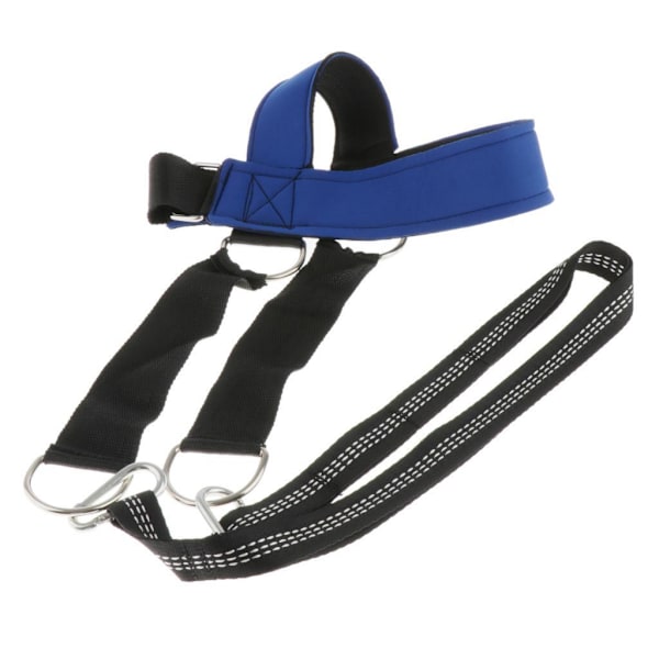 1/2 Nylon viktlyftande huvudtränarrem för nackaxel 2PCS