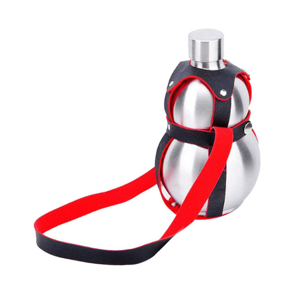 Höftkolv i rostfritt stål kalebassflaska vinkruka utomhusgåva 250ml Various sizes