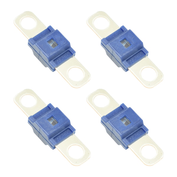 1/2/3/5 4 stycken plastisolator för högströmssäkring bred blue100A 8*4CM,4pcs 5PCS