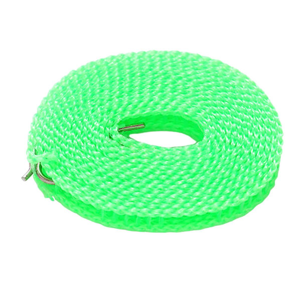 2/3/5 Klädstreck Stretchig bärbar tvättsnöre för trädgård green 800cm 5Set