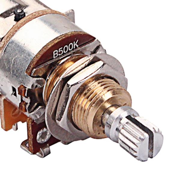 1/2/3/5 Gitarrpotentiometer Audio Pot Elektrisk gitarrbas B500K 5Set