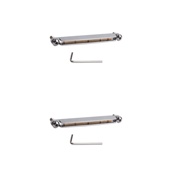 1/2 Guitar Sadel Sadel Set Guitar Tuning Tool Justera gitarr 2Set